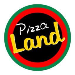 Pizza Land logo.